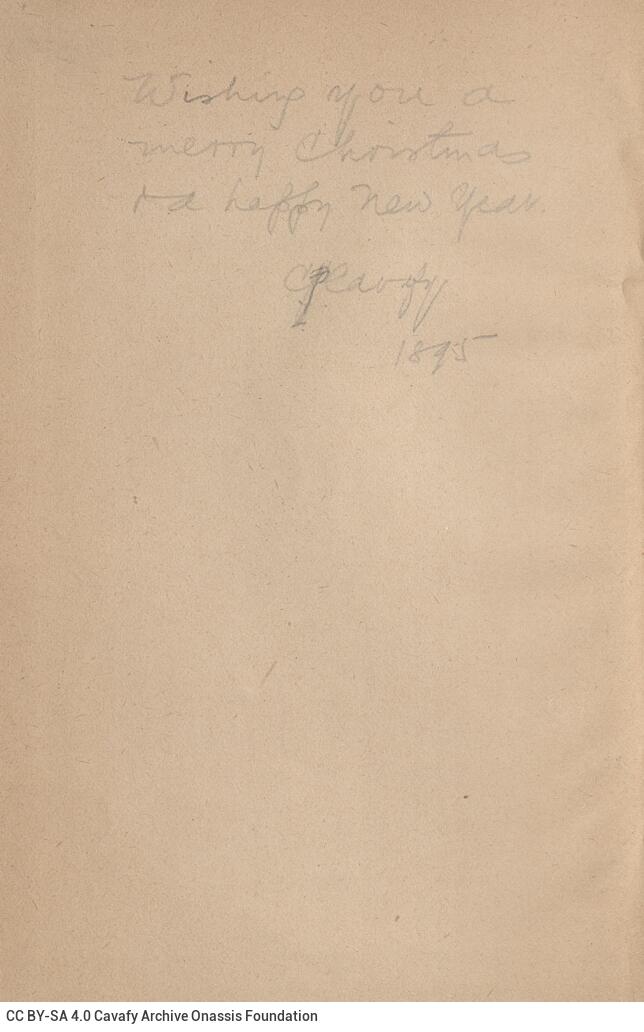 18 x 12 εκ. 4 σ. χ.α. + XVI σ. + 456 σ. + 10 σ. χ.α., όπου στο φ. 1 χειρόγραφη αφιέρωση �